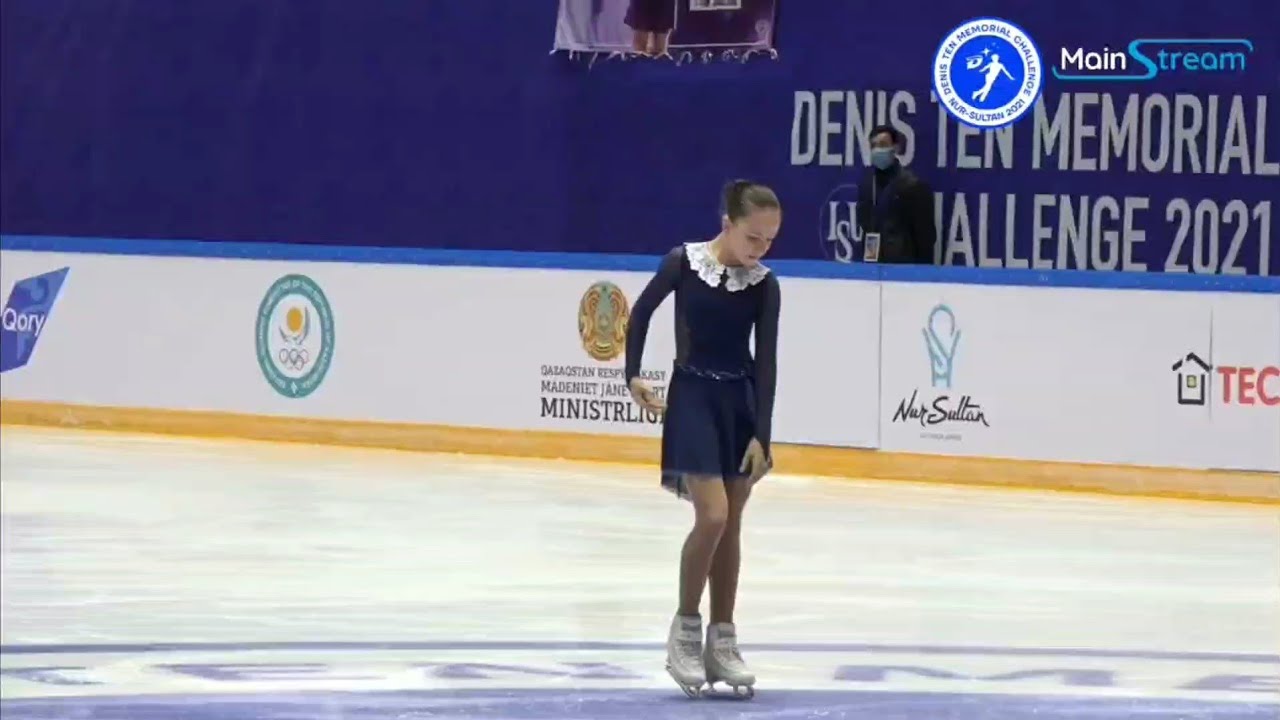 Elizaveta Kulikova (Елизавета Куликова) – 2021 Denis Ten Memorial FS