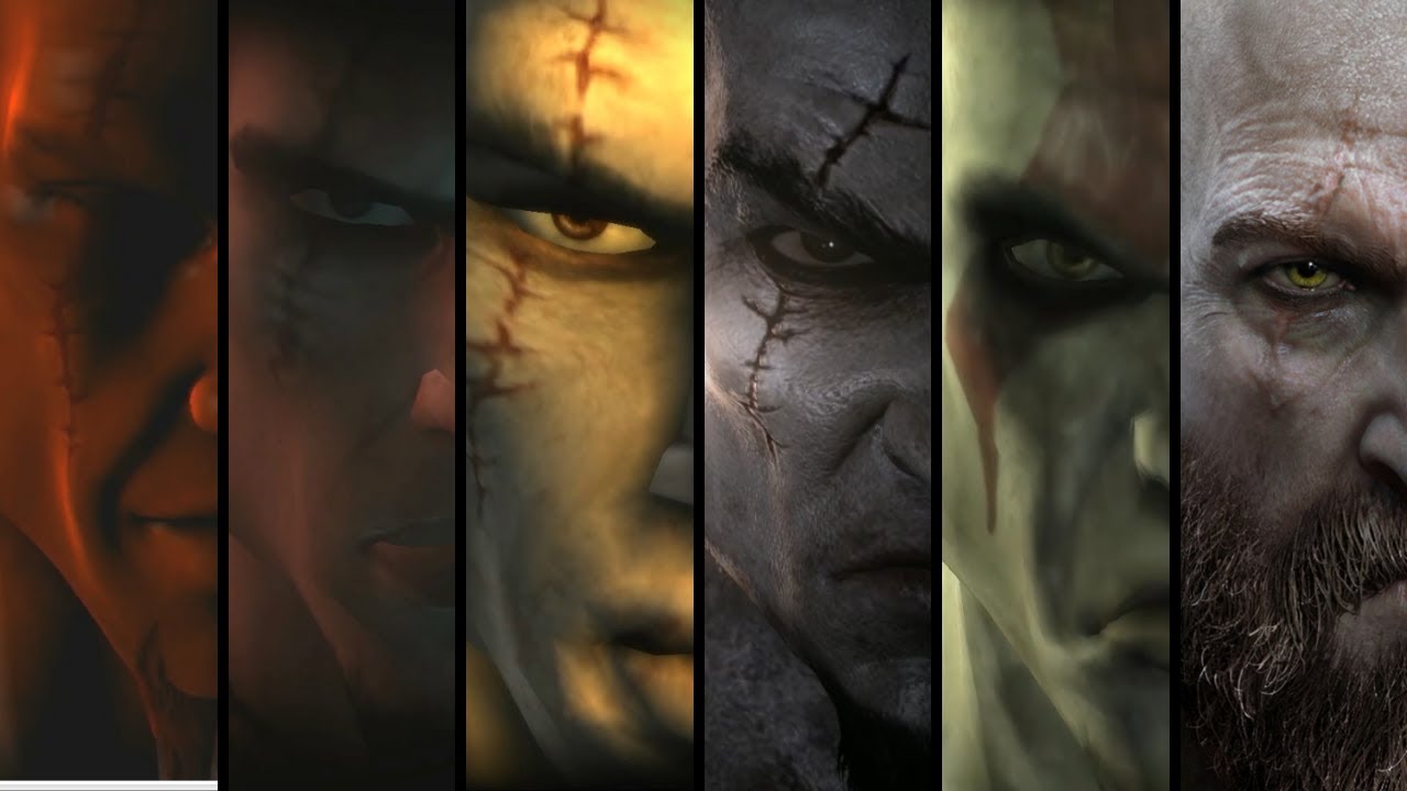 Evolution of Main Menu on God of War Games [ 2005 - 2022 ] Part 2