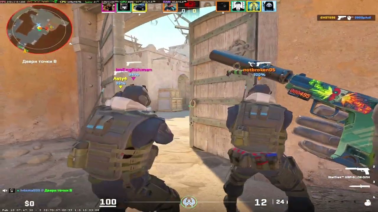 1280x960 cs2 144hz FACEIT #кс2 #faceit #cs2 