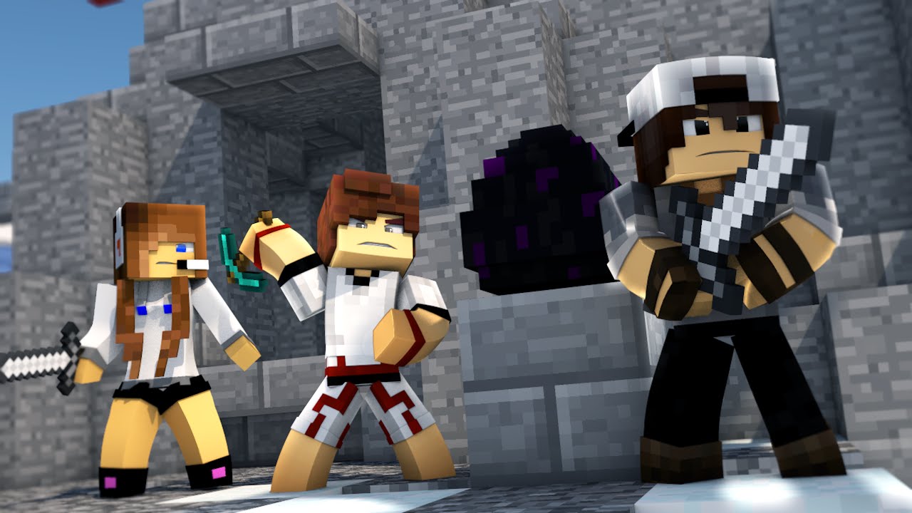 Minecraft - A BIBI FICOU ISOLADA! com Bibi e SrPedro (Egg Wars)
