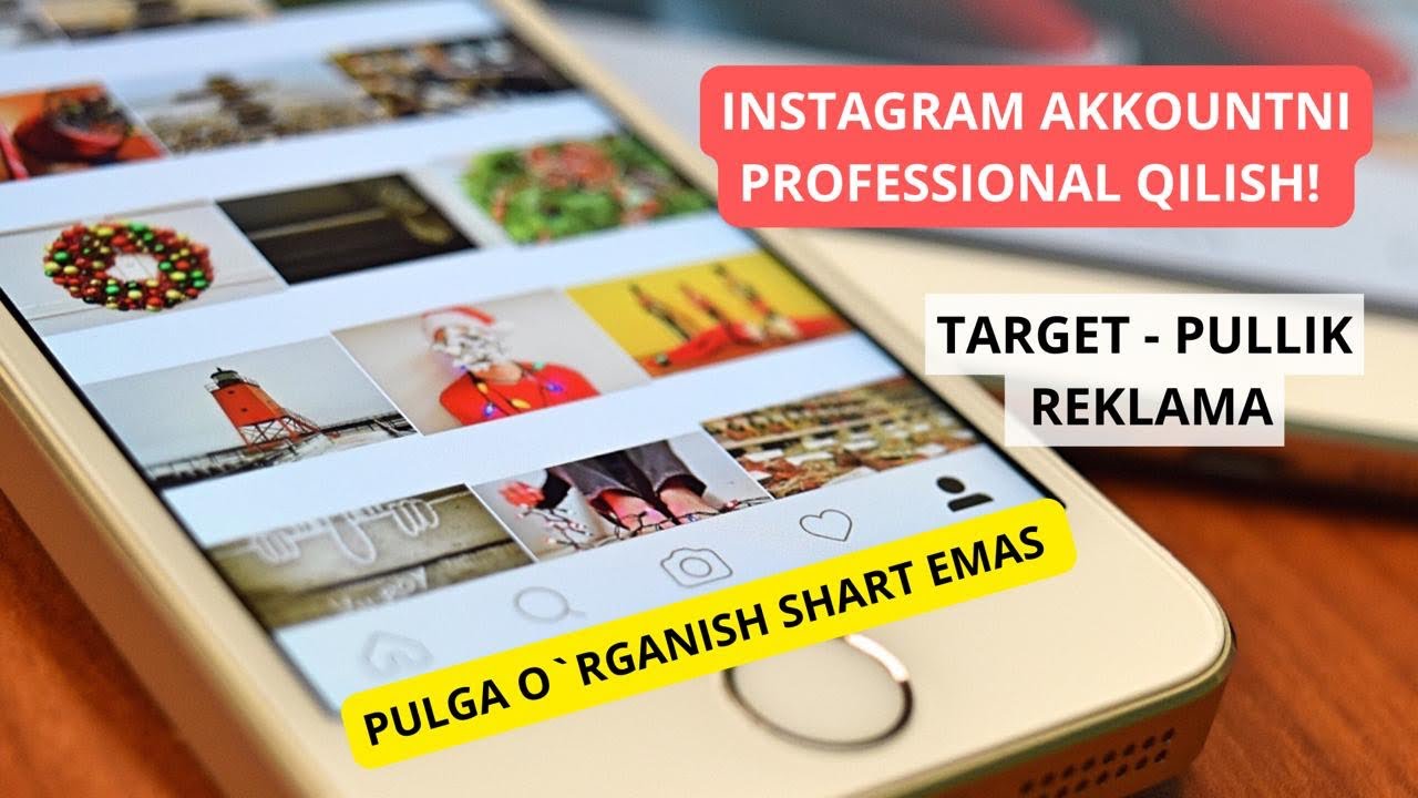 😎 Instagramda Target yoqish | 1- QISM