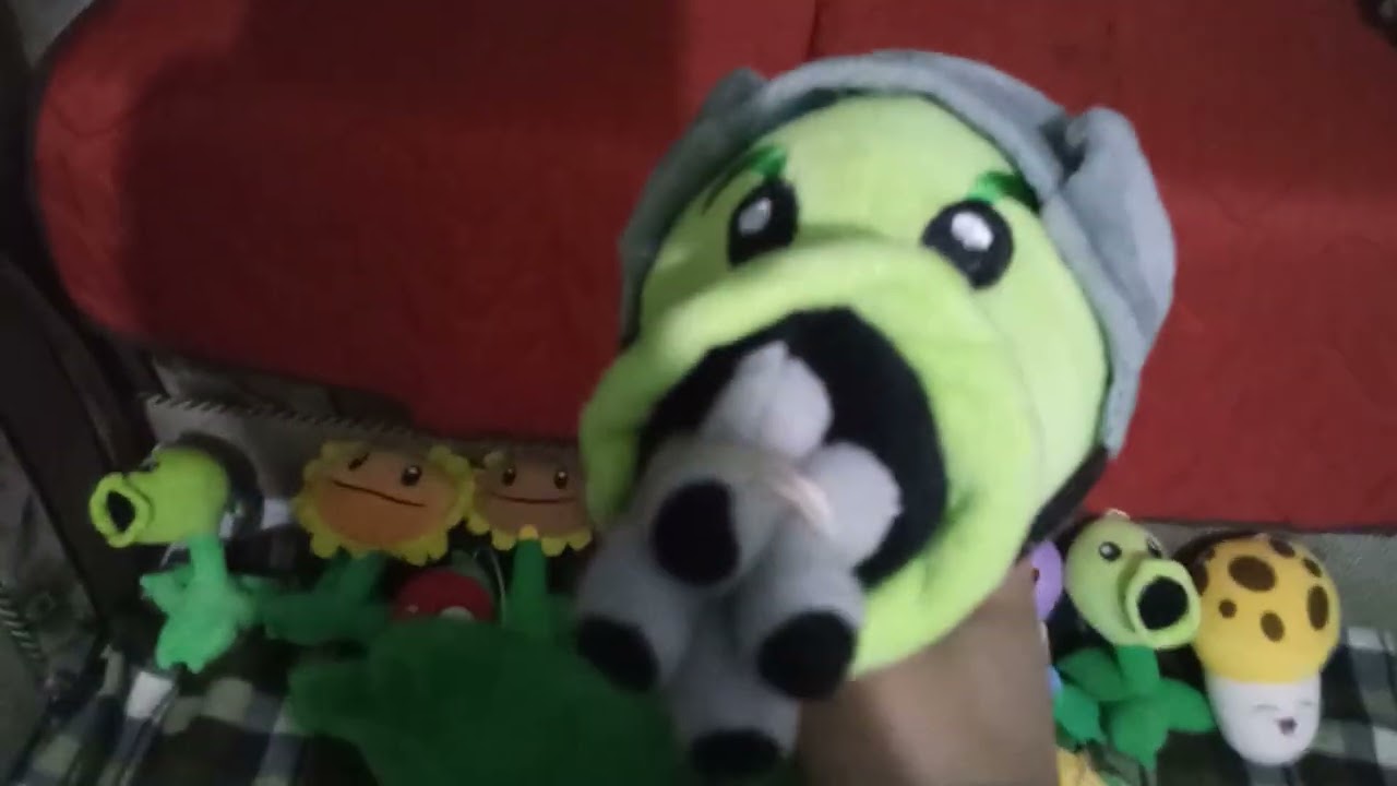 Plantas versus zombies el peluche