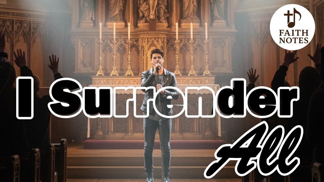 I Surrender All – Peaceful Worship Hymn to Calm Your Heart | Faith Notes