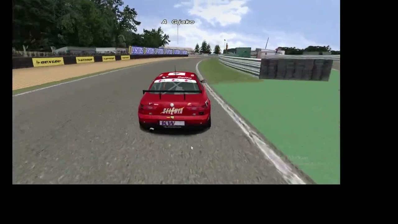 ETC 2003 ALFA 156-BRANDS HATCH -GJAKO RECING TEAM -ALEKSANDAR GJAKO-TRKA  1