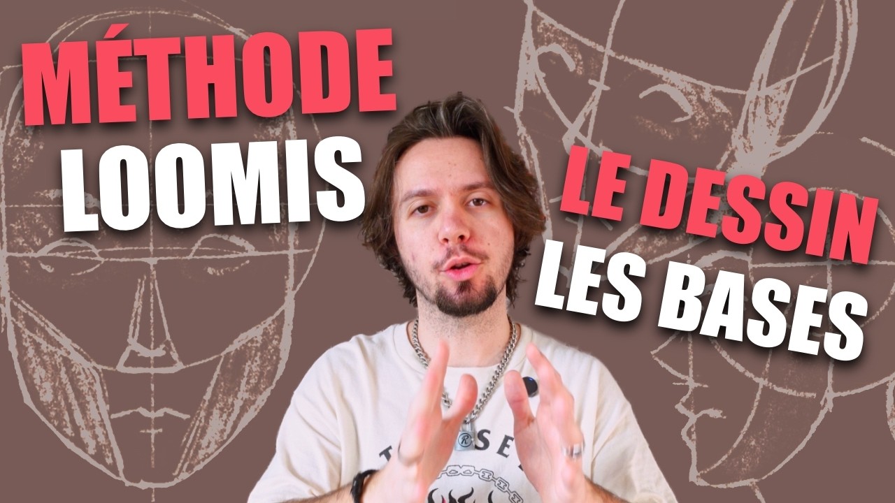 Dessiner les PROPORTIONS du visage & MAITRISER la méthode LOOMIS