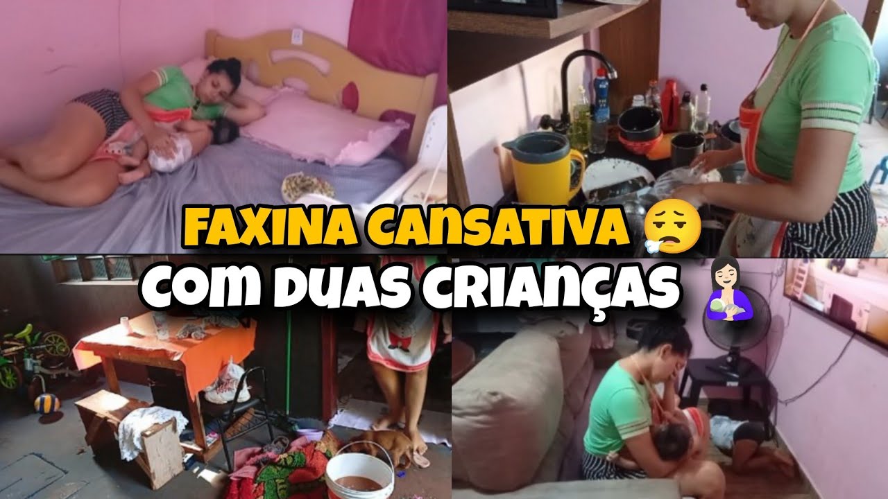 3 DIAS SEM LIMPAR A CASA 😭 | Levei 4 horas pra dar conta com duas crianças
