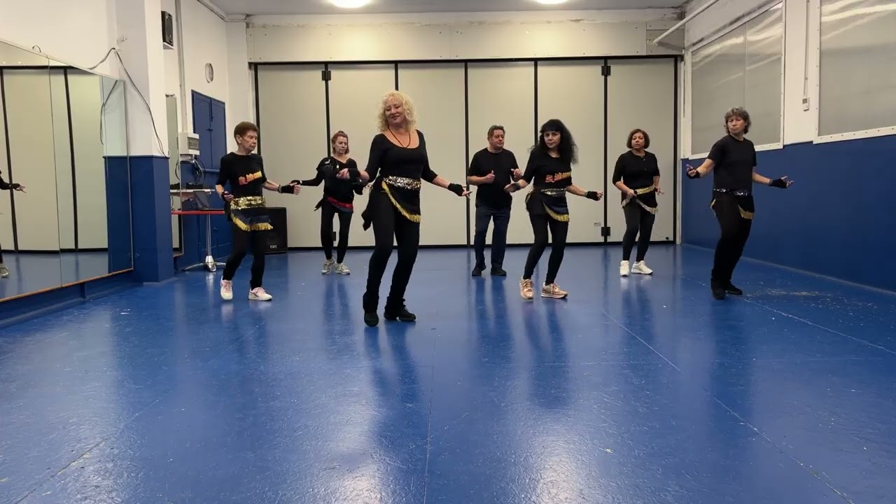 Alba_Baila conmigo! - EASY DANCE - CUMBIA ballo di gruppo facilissimo (fronte e 4 lati) + tutorial