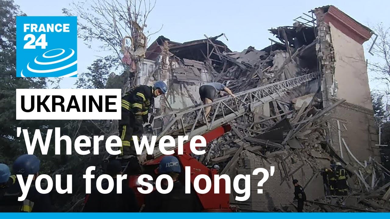 'Where were you for so long?': Ukrainian forces take more territory in Kherson region &bull; FRANCE 24