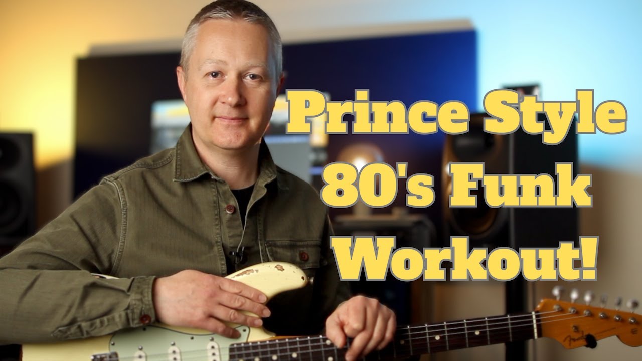 1980's Funk Guitar Workout...Prince, Nile Rodgers, David Williams Style!