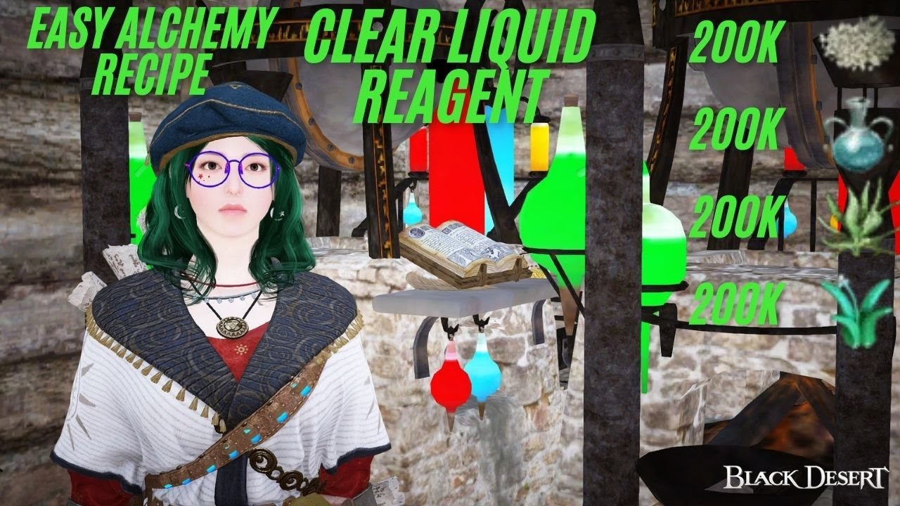 Black Desert - Clear Liquid Reagent 200k