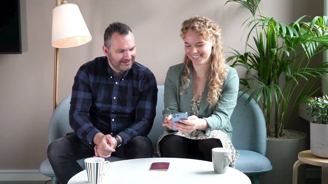 Hjælp en anden, som har pas og en nyere telefon, med at få MitID - maj 2023