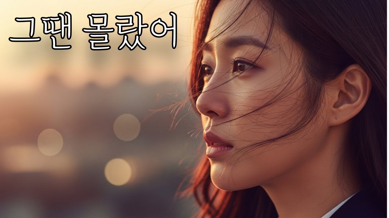 👉그땐 몰랐어,가슴에 사무치는 말 ｜트로트 | 감성노래 | 감성트로트 | 세미트로트 | 7080🍂