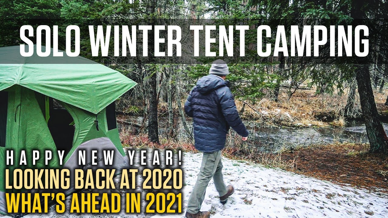 New Years Reflections in a Creekside Campsite