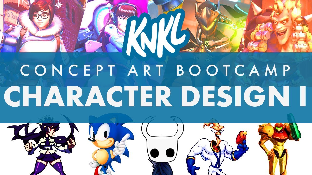 Concept Art BOOT CAMP 7: Character Design I (3 Keys to a successful character!)