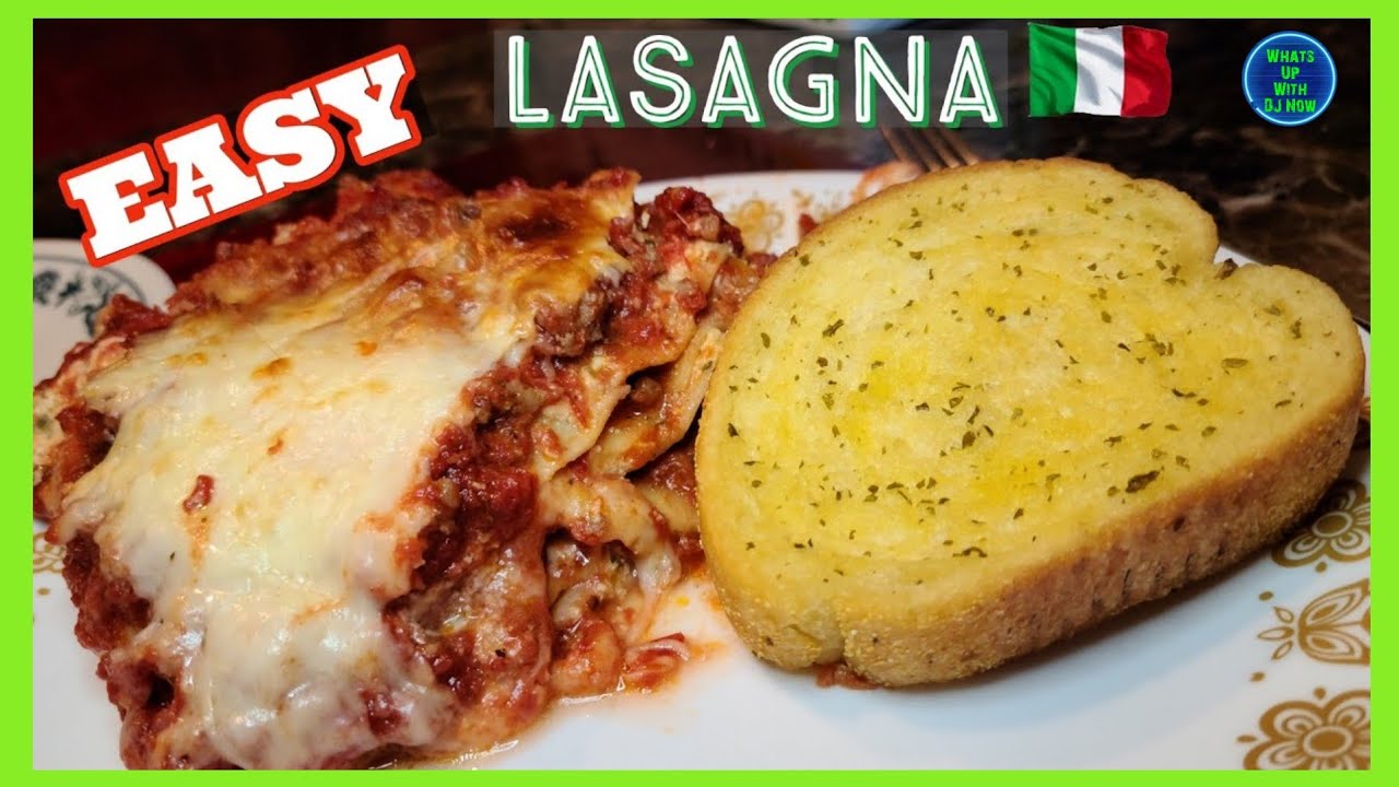 Easy Homemade Lasagna | The Best | How to make with easy step by step Instructions | delicious