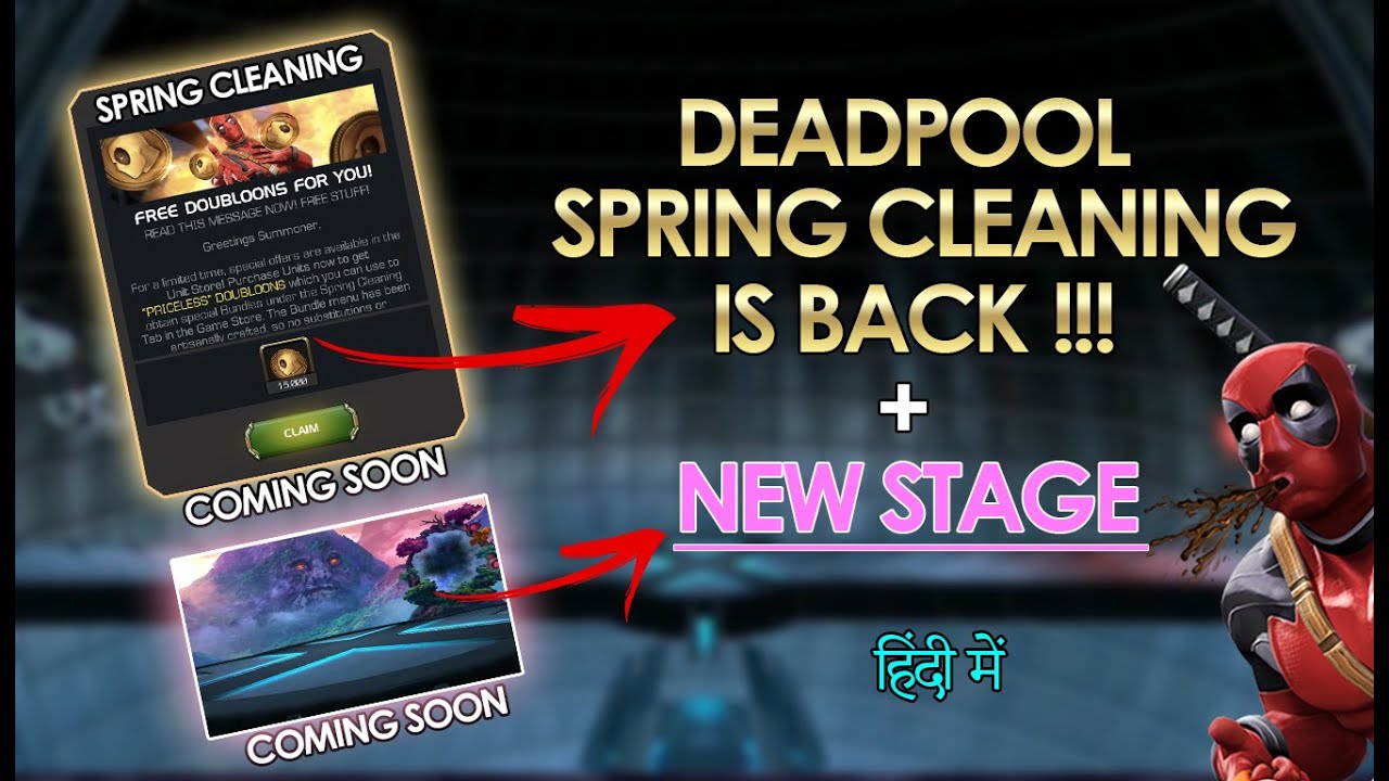 Deadpool Spring Cleaning Event | New Stage Danger Room MCOC | MCOC [HINDI] |  Mcochindi
