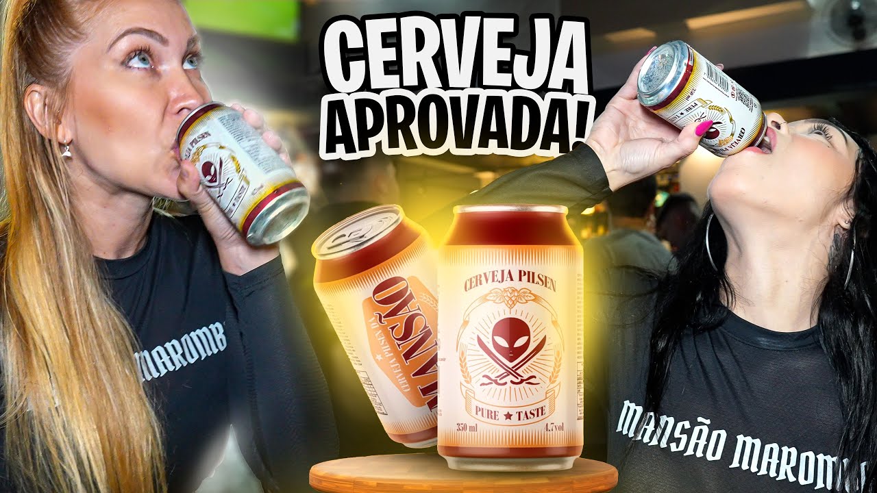 CERVEJA DA MANSÃO MAROMBA NO ROLÊ!!