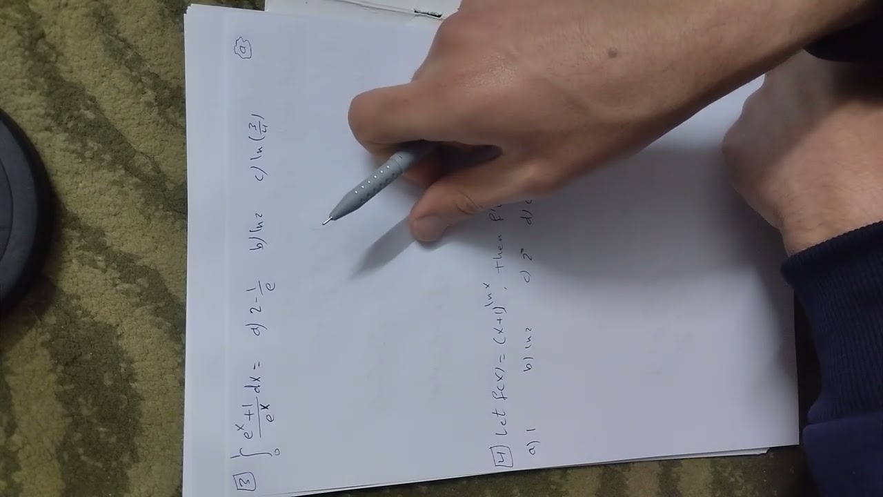 حل أسئلة سنوات للكالك ون  الجزء الاول 