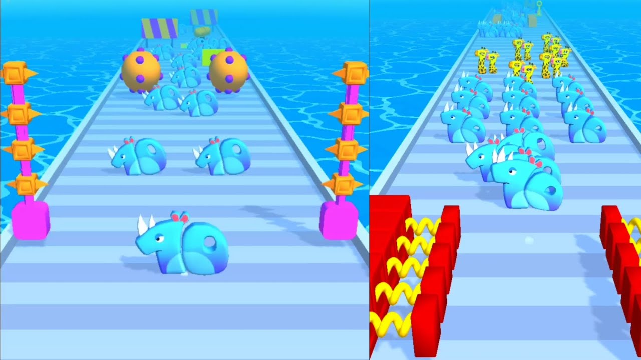 Number Run Merge 3D Math -10
