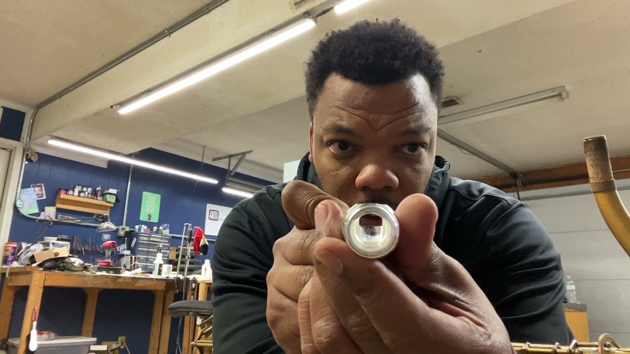 Play Testing our newest line of Handmade metal Tenor Mouthpieces