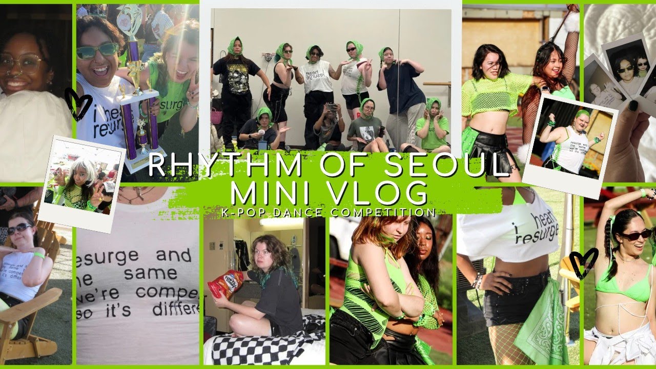 [RHYTHM OF SEOUL | MINI VLOG] KPOP DANCE COMPETITION ROAD TRIP by RESURGE