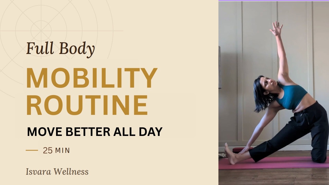 25 Min Morning Mobility Routine| Do This Daily To Relieve Stiffness and Pain