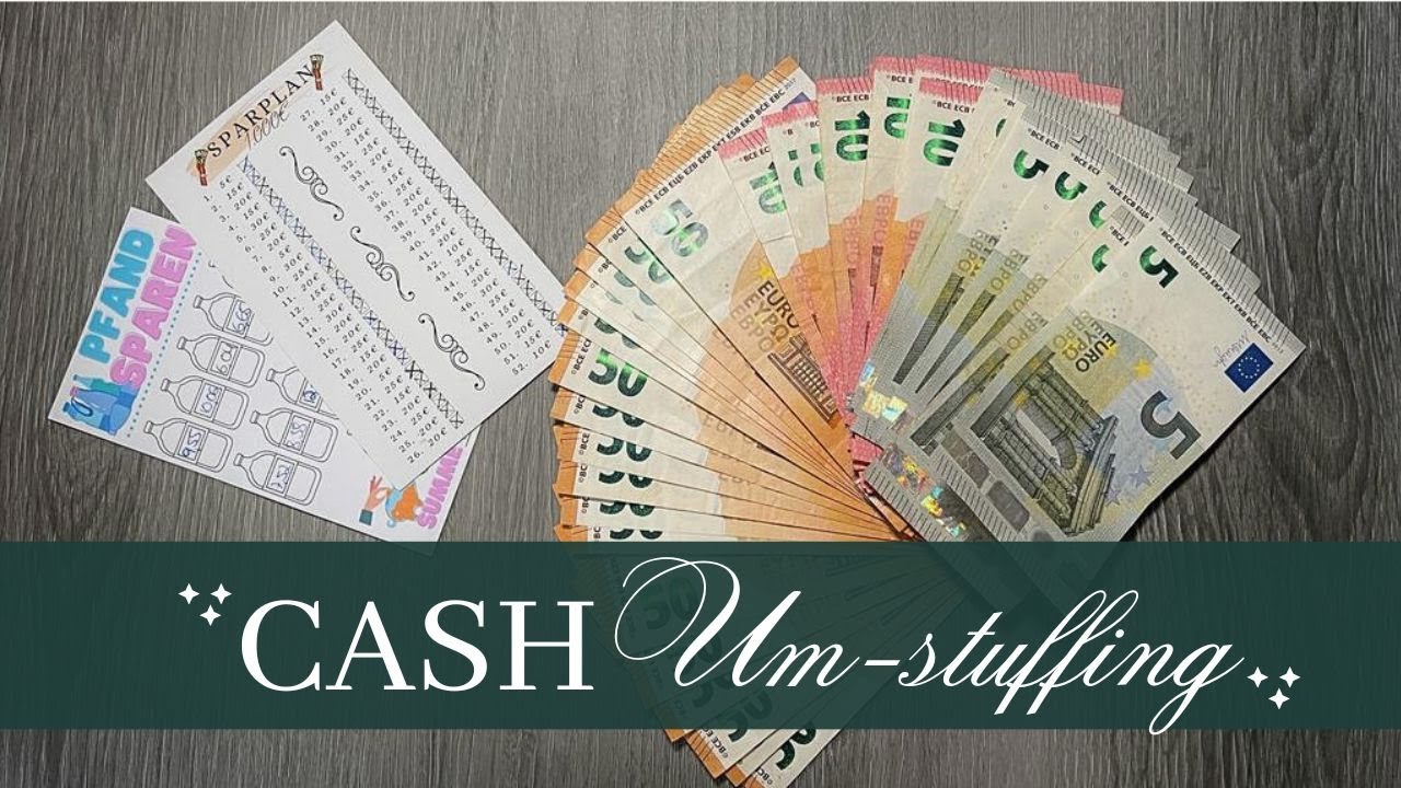 1.103€ Cash Um-stuffing I Sparchallenges abgeschlossen