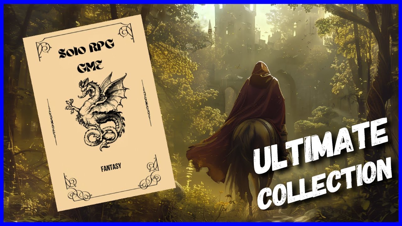 Откройте для себя лучший инструмент для сольной ролевой игры: Solo RPG GME &mdash; Fantasy