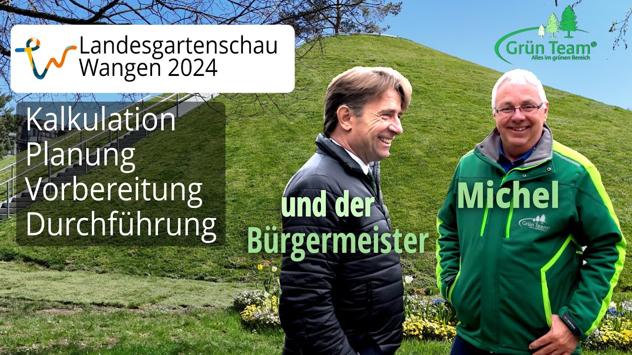 Grün Team - Michel und der Bürgermeister