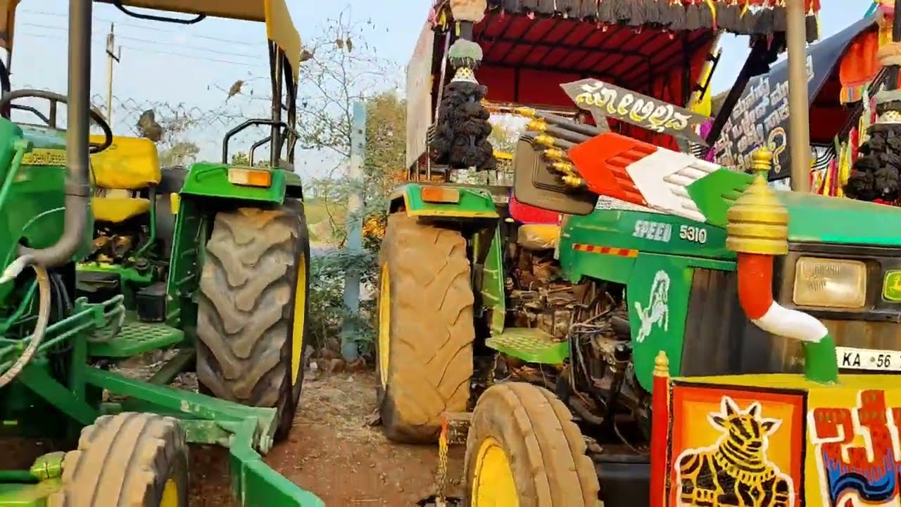 TRACTOR ಗೋಕಾಕ್ ದಲ್ಲಿ,ಉತ್ತಮ ಕಡಿಮೆ ದರದಲ್ಲಿ ಟ್ರ್ಯಾಕ್ಟ‌ರ್ ಮೇಳ TRACTOR VIDEO SECOND HAND TRACTOR #Gokak