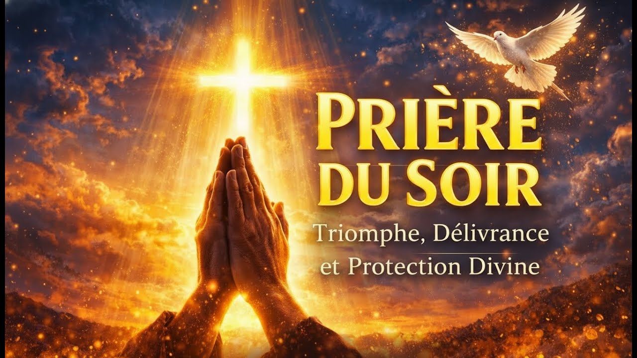 PRIÈRE DU SOIR : Triomphe, Délivrance et Protection Divine pour un Mois de Bénédiction 🙏✨