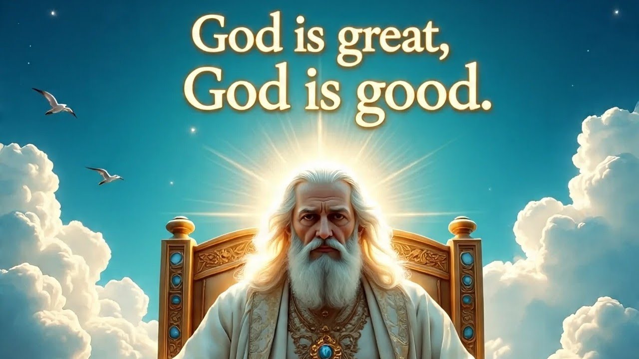 God is bigger than highest mountain, God is good