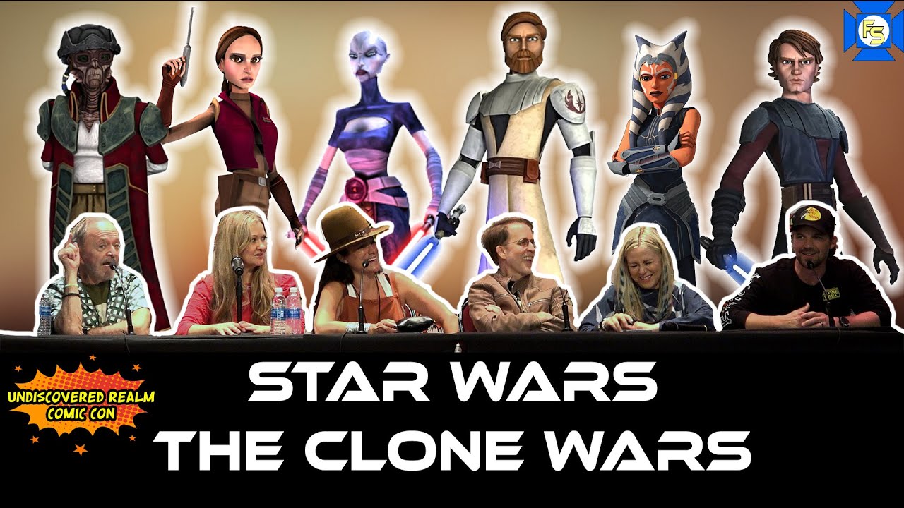 STAR WARS: THE CLONE WARS Panel – Undiscovered Realm Comic Con 2025