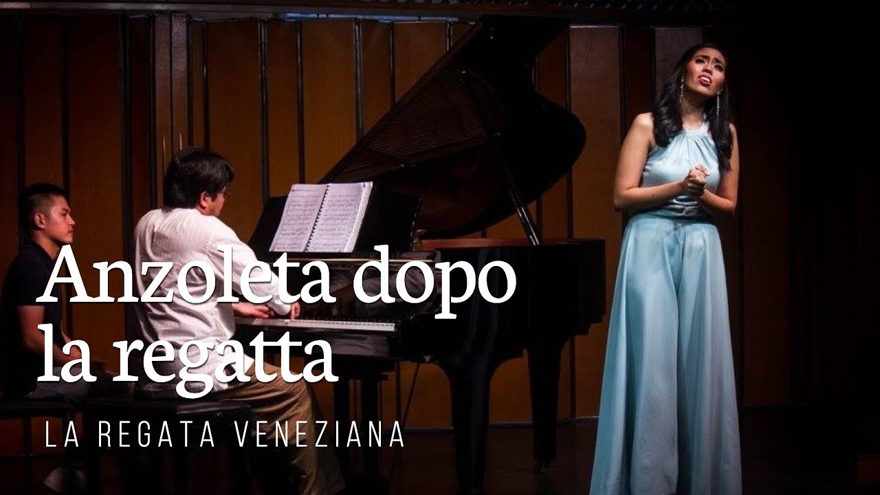 Anzoleta dopo la regatta (from La Regata Veneziana) - G. Rossini