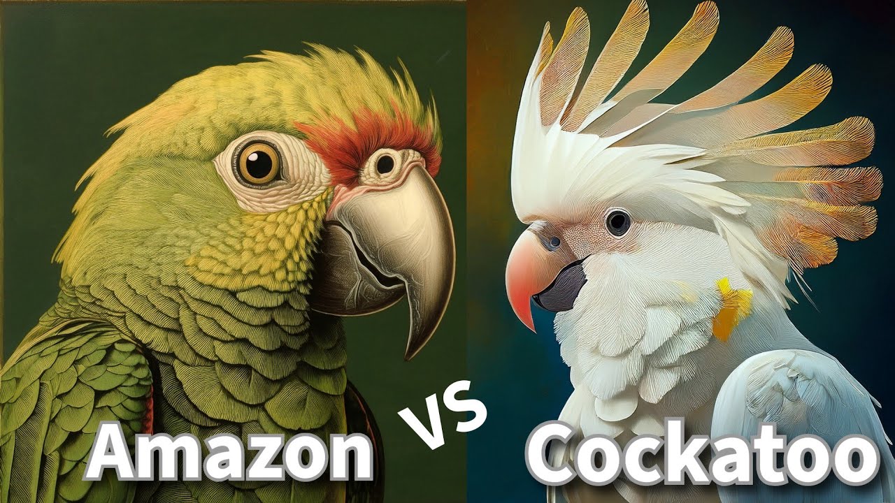 Cockatoo vs Amazon Parrot as a pet | Bird vs Bird Ep 2 | Best Talking Parrot | RM Aviary