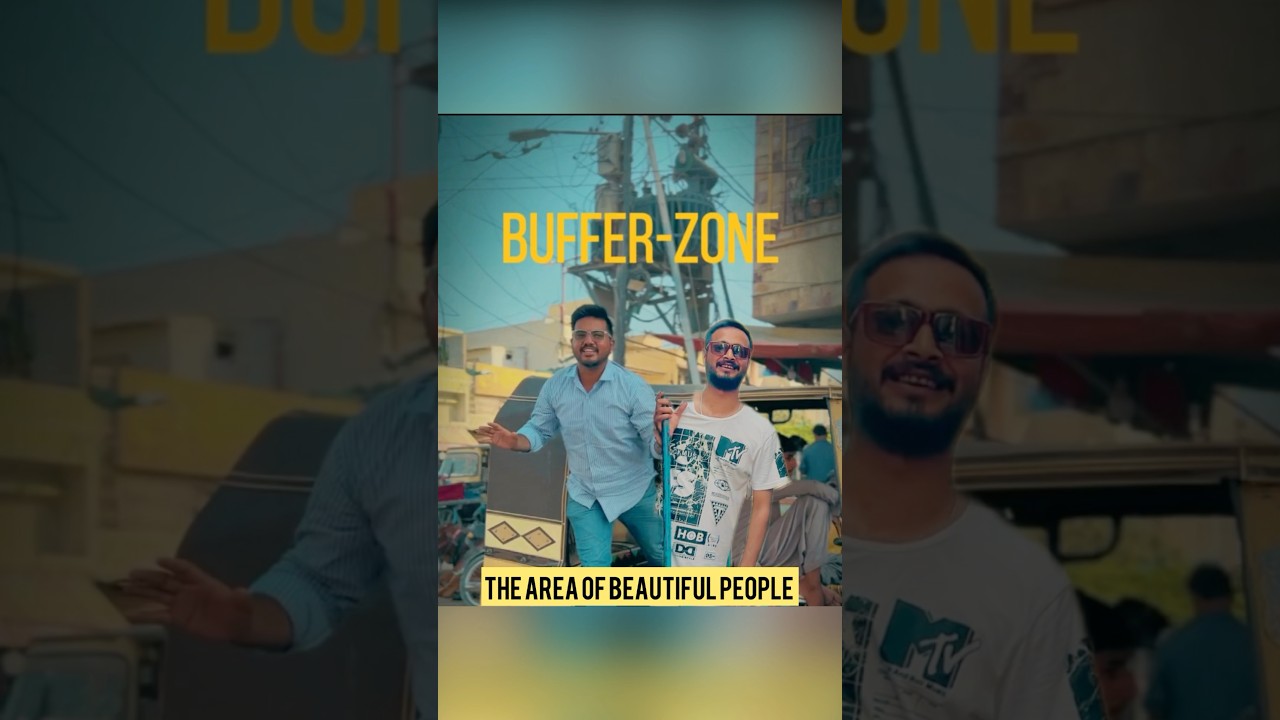 The story of buffer-zone Karachi #burgerfi #shortsfeed #streetfood #viralvideo