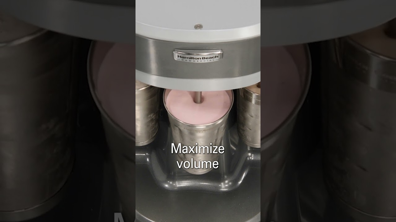 Spindle Drink Mixers | Hamilton Beach Commercial® | Iconic - for milkshakes | HMD400R & HMD200R