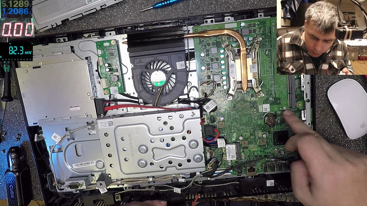 Dell Optiplex3011AIO - no power, motherboard repair