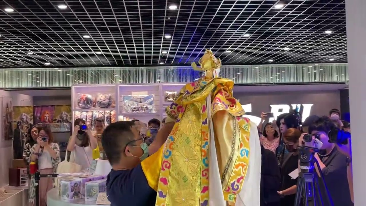 霹靂臺北直營店開幕活動 天官賜福 素還真 談無慾 日月才子 祈福旺來好彩頭