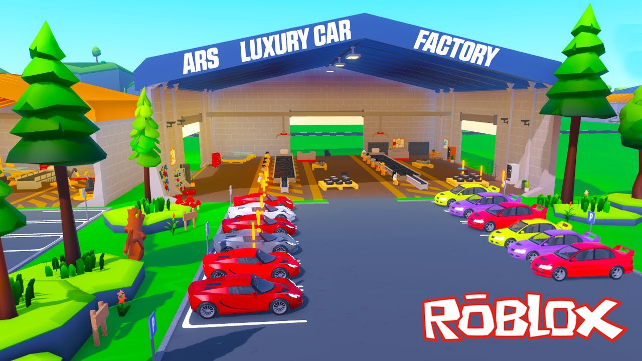 İkinci Üretim Bandını Kurup Seri Araç Üretimine Geçiyoruz !!! Roblox Car Factory Tycoon