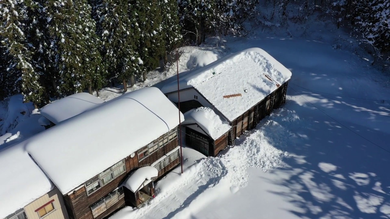 ミティラー美術館（旧大池小学校）空撮映像2019年冬