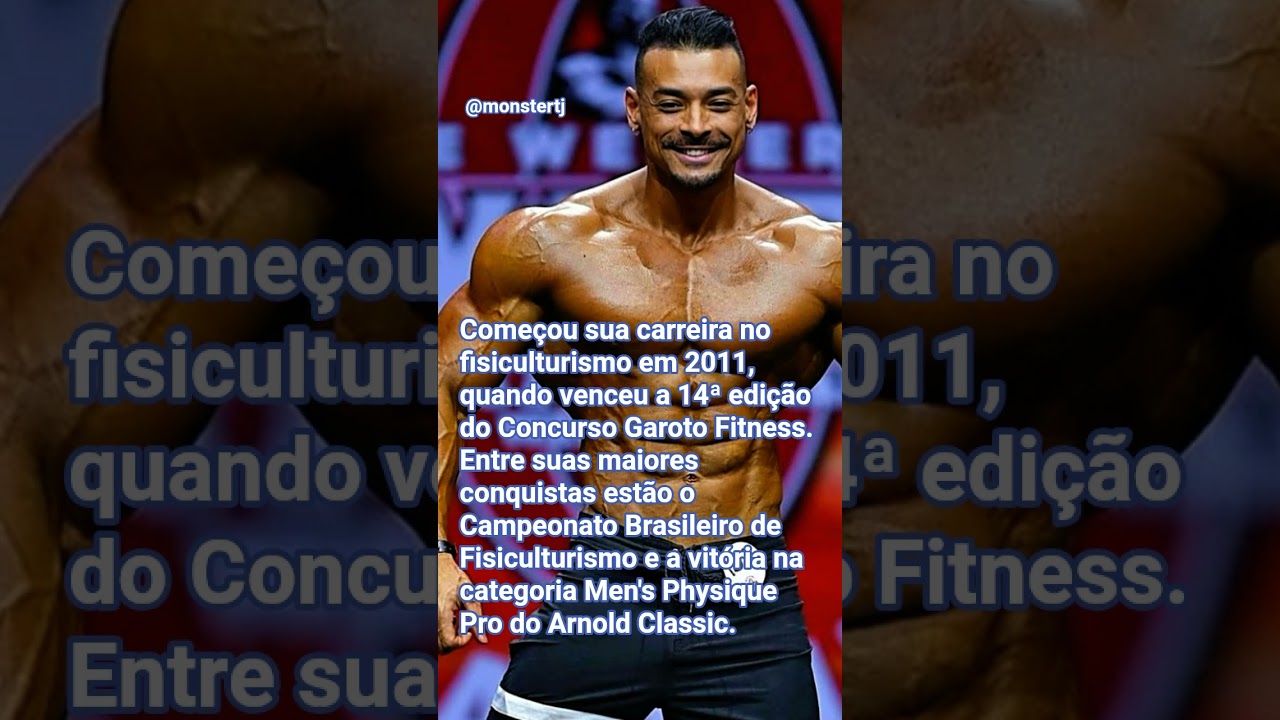 Fatos curiosos do nosso Brasil. "Felipe Franco fisiculturista"