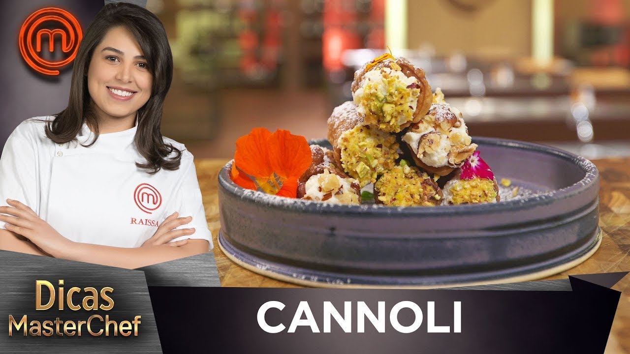 CANNOLI com Raissa Ribeiro | DICAS MASTERCHEF