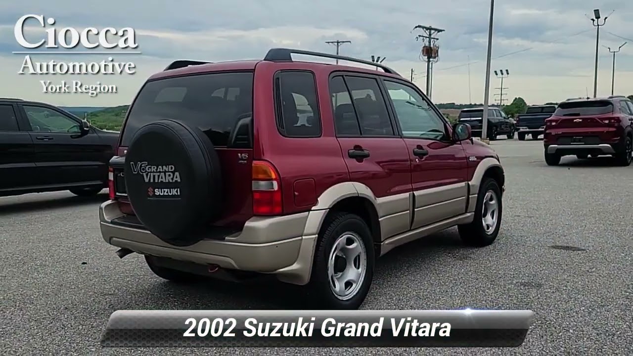 Used 2002 Suzuki Grand Vitara JLX, Red Lion, PA R24158U