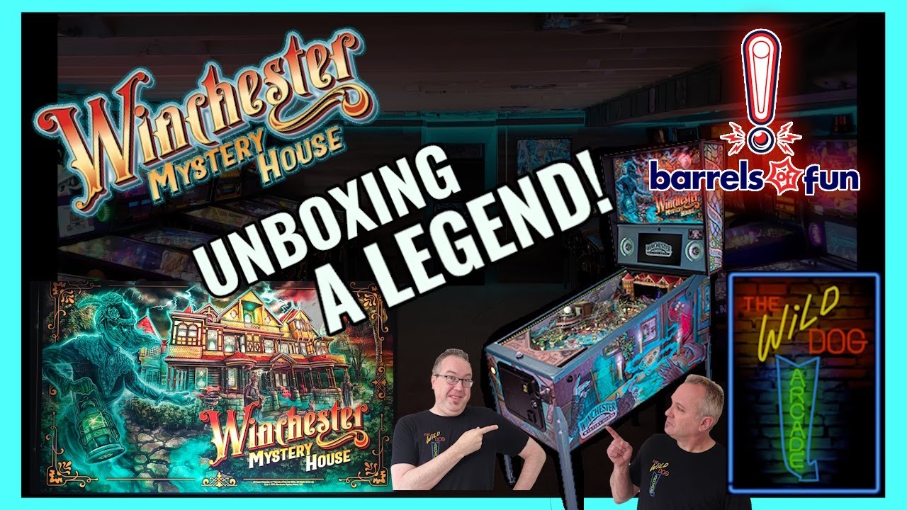 Winchester Mystery House Pinball Unboxing | First Look & Hidden Details