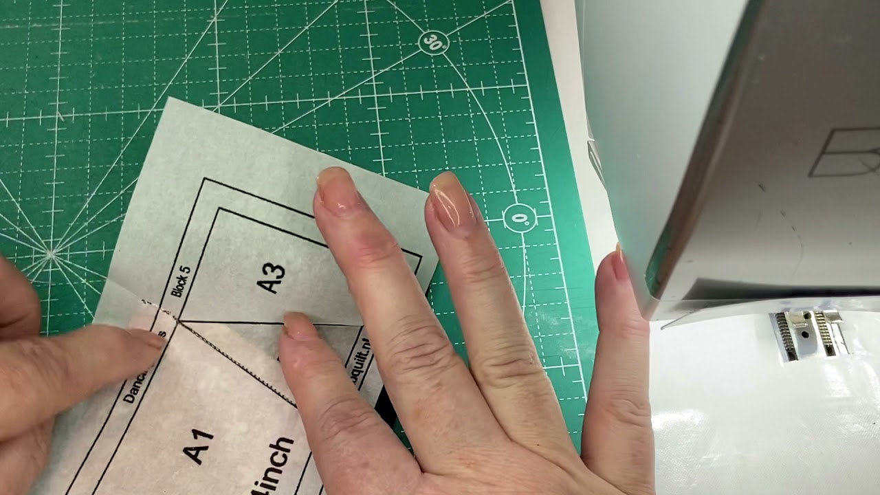 Foundation paper piecing basis techniek (NL)