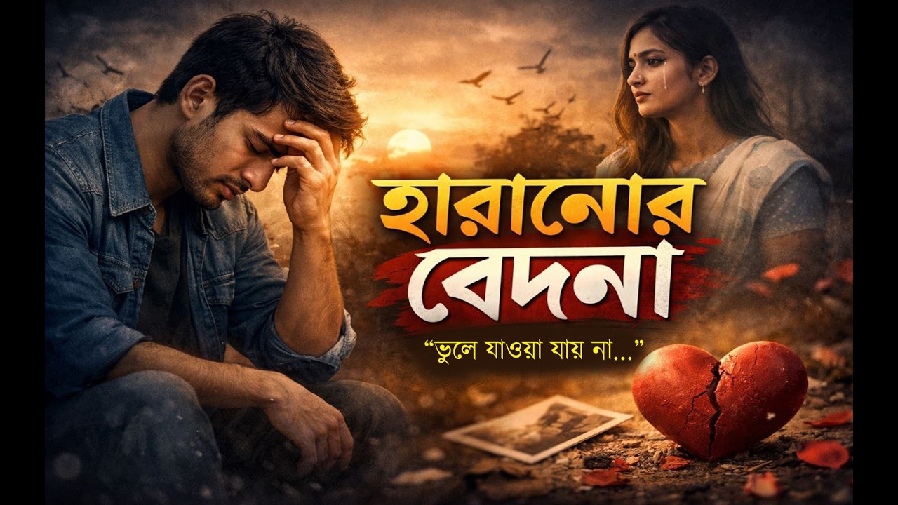 হারানোর বেদনা 💔 | ভালোবাসা হারানোর কষ্ট যে বুঝেছে সেই জানে।Emotional Love Story | Sad Bengali Story