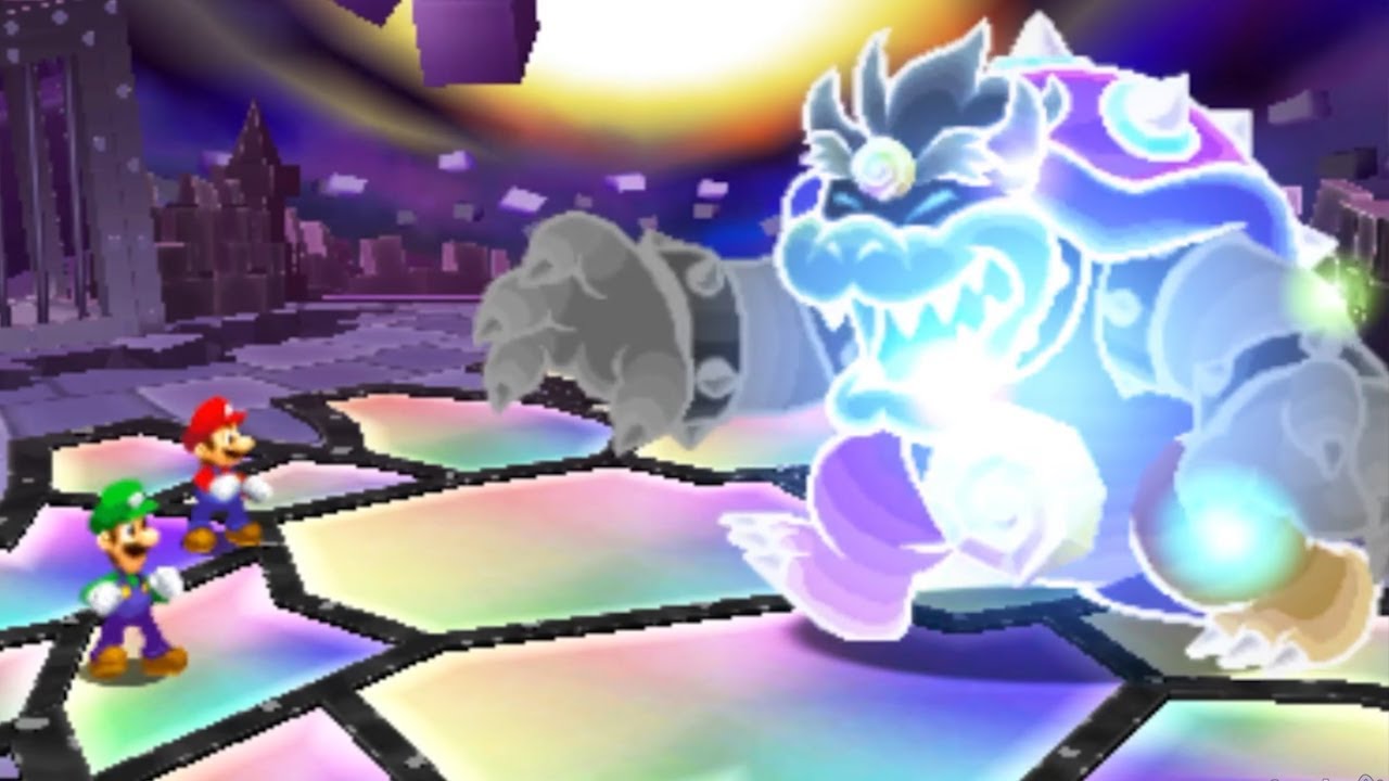 Mario & Luigi Dream Team - Walkthrough Part 61 - Dreamy Boss Battle