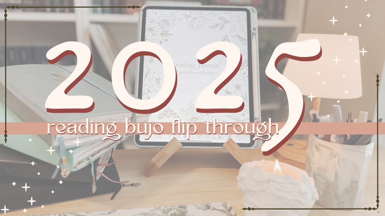 ✨2025 Digital Reading Journal Flip Through✨