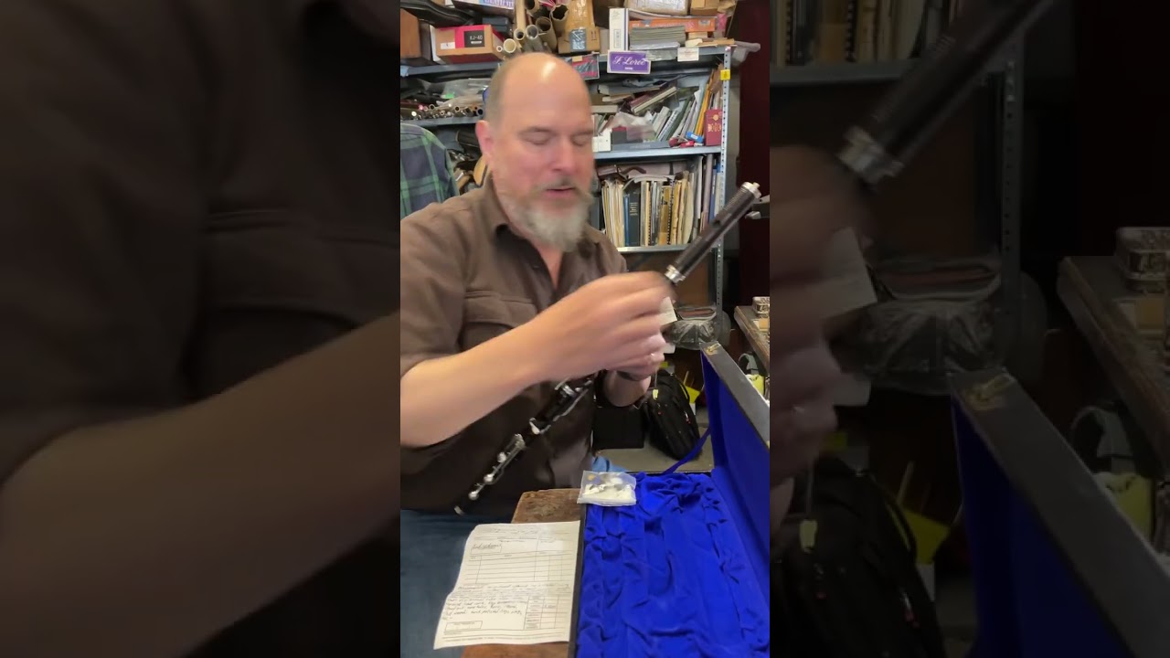200 year-old Clementi Nicholson 8-key flute, played by Daniel Deitch after he restored it.